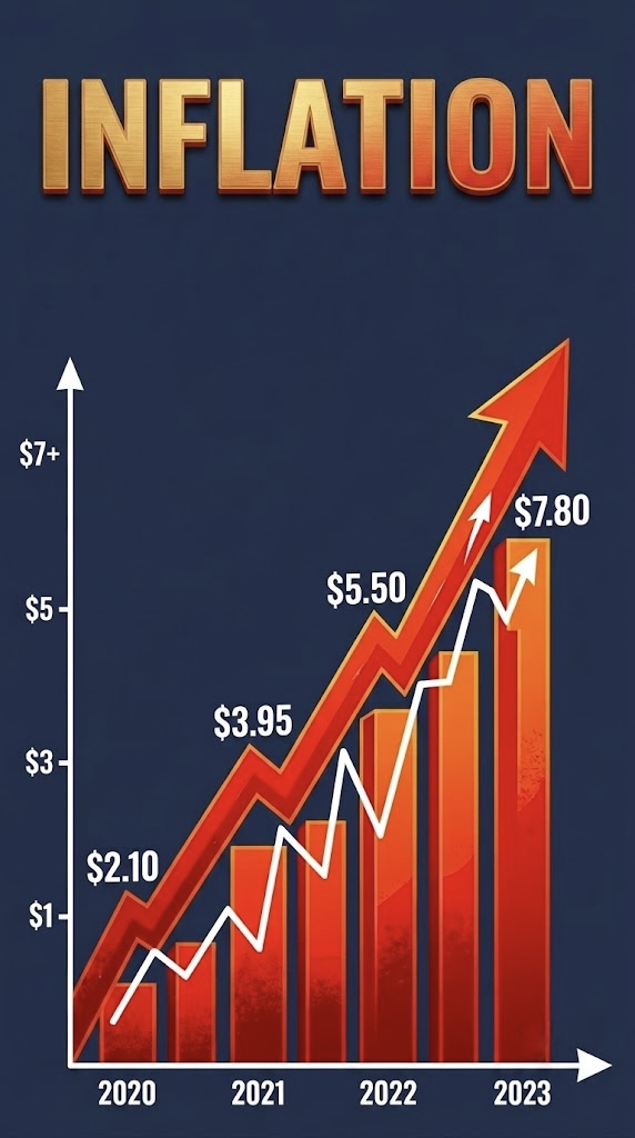 Why Everything Feels More Expensive (Inflation Explained in 60 Seconds)